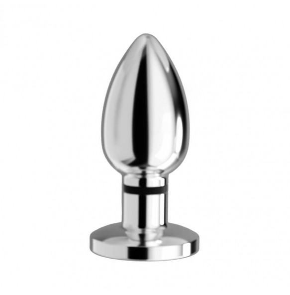 MizzZee - Metal Electro Shock Anal Plug (Wireless Remote - Chargeable)